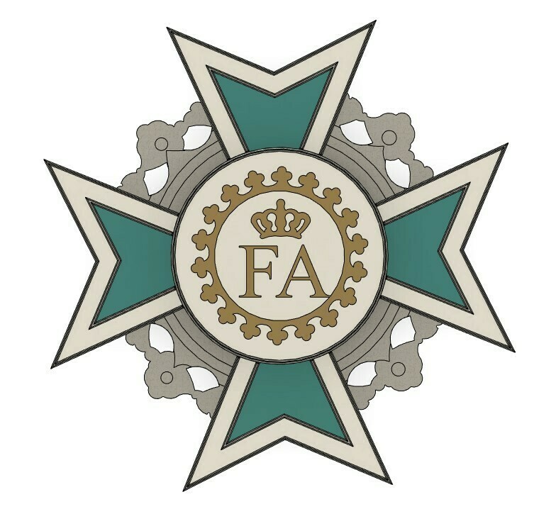 Free 3D file The Order of the Rue Crown・Object to download and to 3D