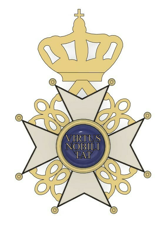 Free 3D file The Order of the Netherlands Lion・3D printer design to