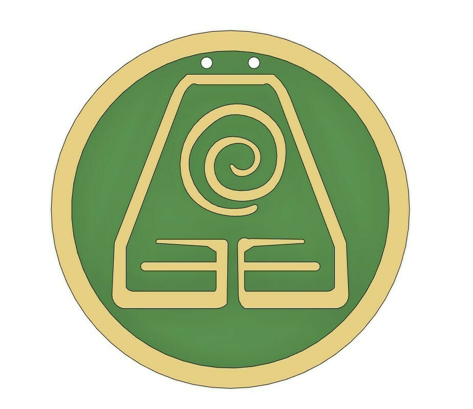 Free 3D file Earth Kingdom Pendant・3D printer model to download・Cults