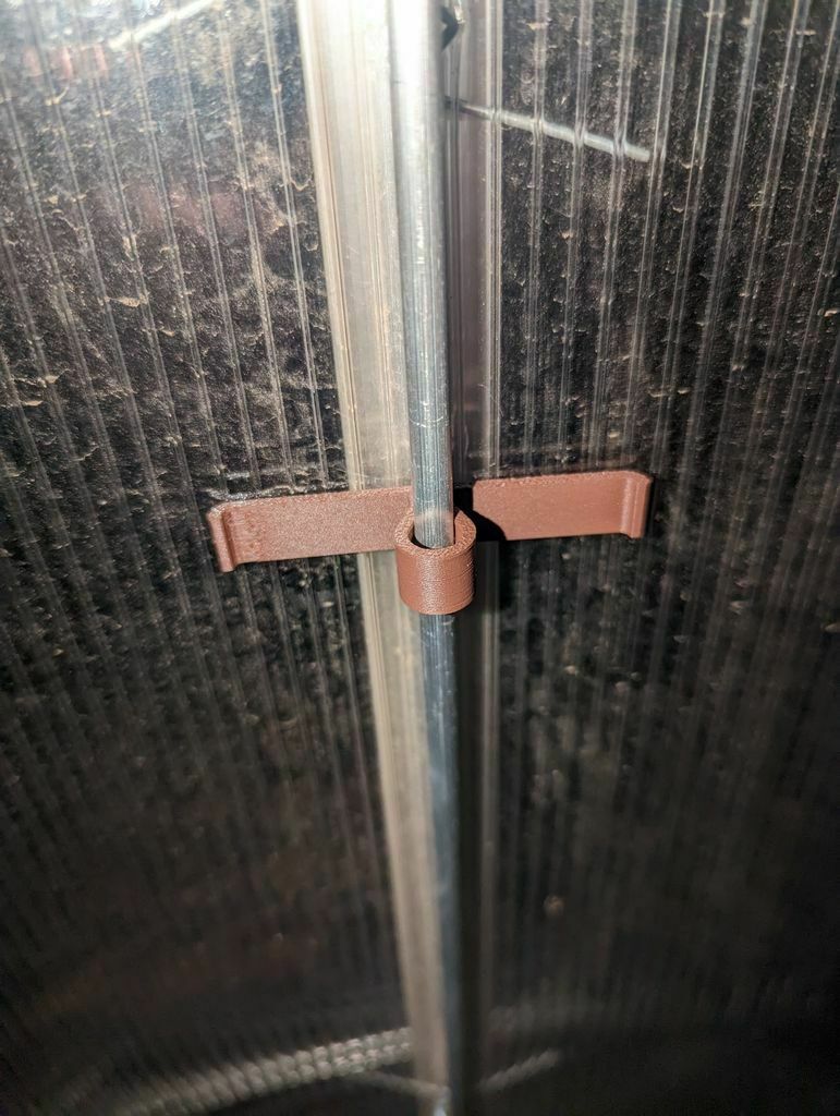 Free 3D file Greenhouse Panel Clip (Harbor Freight)・Design to download