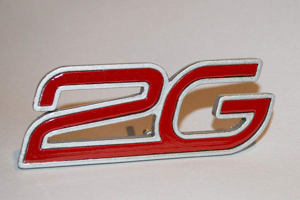 Free 3D file 2G Badge Ford ST Style・3D print object to download・Cults