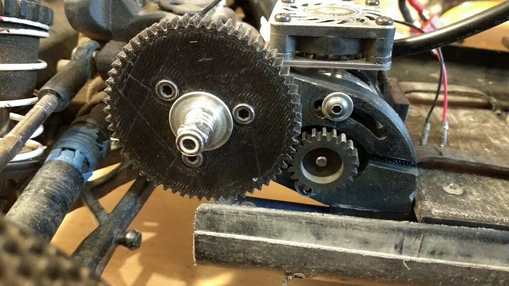 Free 3D file Traxxas Jato to EJato brushless conversion kit 🚗・3D