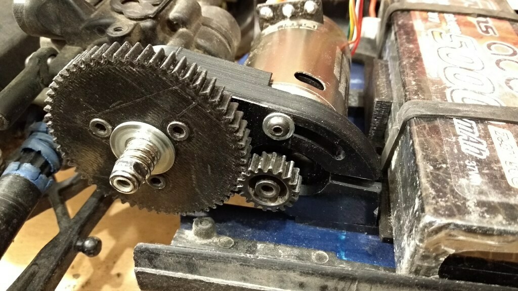 Free 3D file Traxxas Jato to EJato brushless conversion kit 🚗・3D