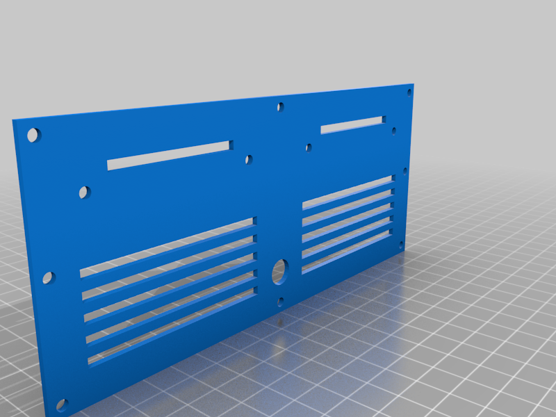 Free 3D file DIN Radio Enclosure with ATX power supply・3D printing