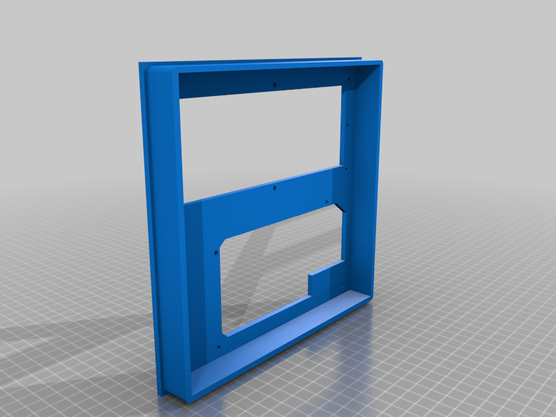 Free 3D file DIN Radio Enclosure with ATX power supply・3D printing