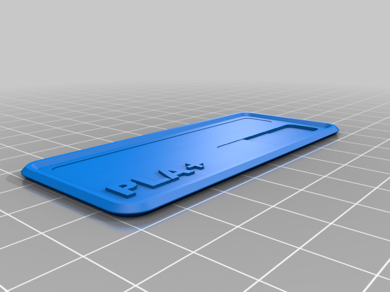 Pla Sample Card Free 3D file Filament sample additional cards PLA+ 🪢・3D printing ...