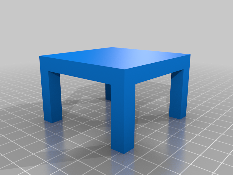 Free 3D file table 👽・3D print model to download・Cults