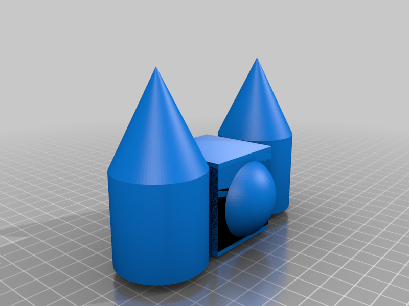 Free 3D file castle・3D print design to download・Cults