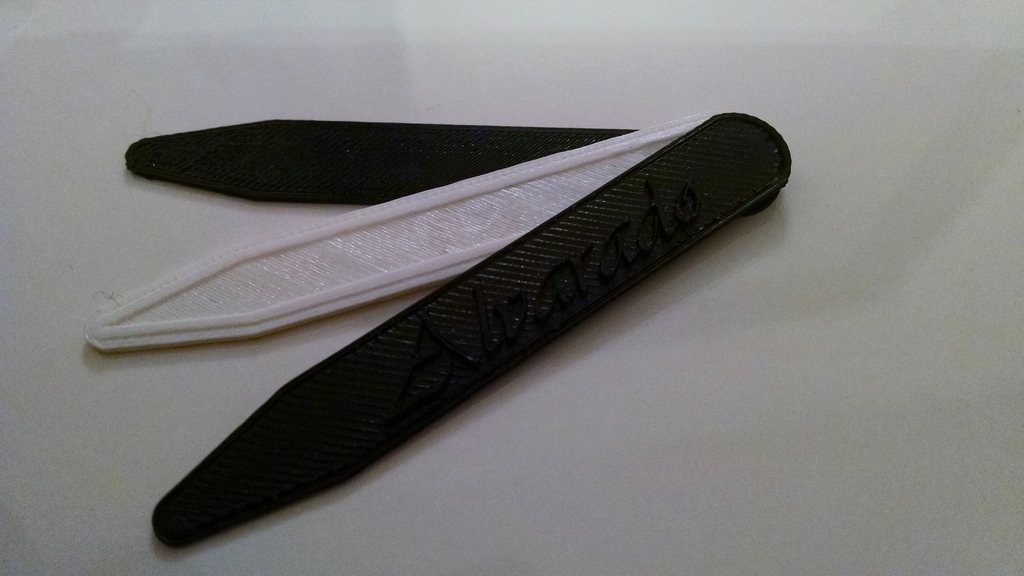 Free 3D file Collar Stays 🎭・3D printing idea to download・Cults