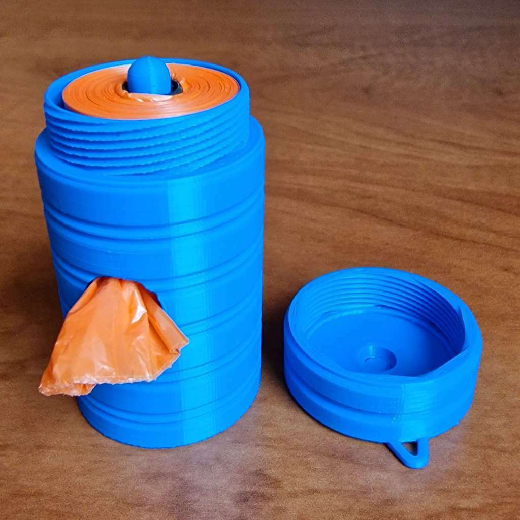 Free 3D file Screw cap dog bag holder・3D print design to download・Cults