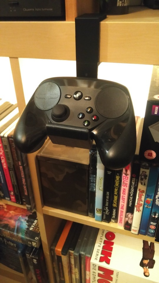 Free 3D file Xbox / Steamcontroller Base for Ikea Expedit & Kallax