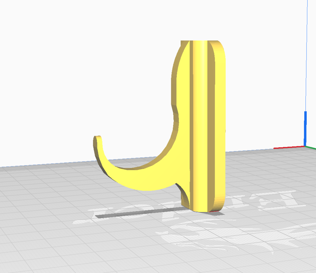 Free 3D file 2-Piece Wall Mount Hook・3D printing idea to download・Cults