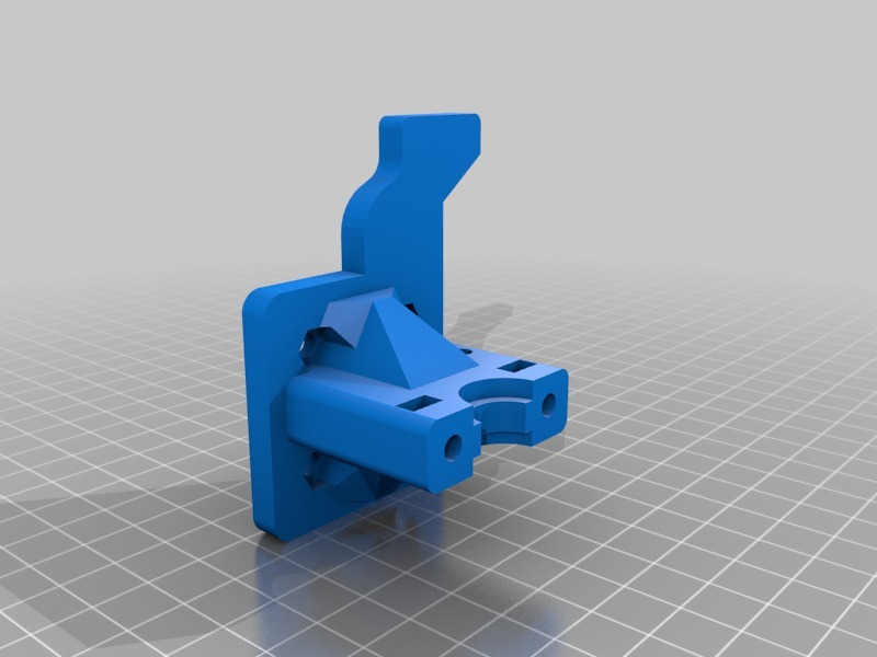 Free 3D file Prusa i3 E3D V6 Hotend Mount XEndstop 🔧・Template to