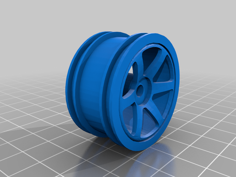 Free 3D file Mini B 2.0 front wheel・Design to download and 3D print・Cults