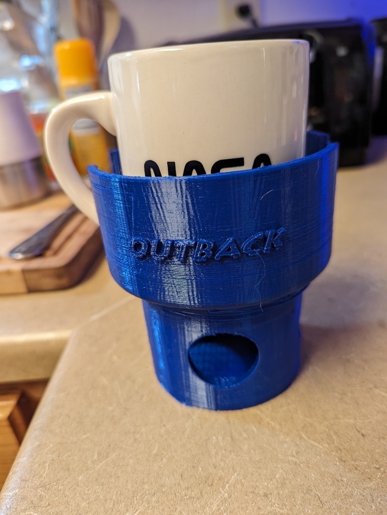 Free 3D file 2013 Outback Cup Holder Expander・3D printing template to download・Cults
