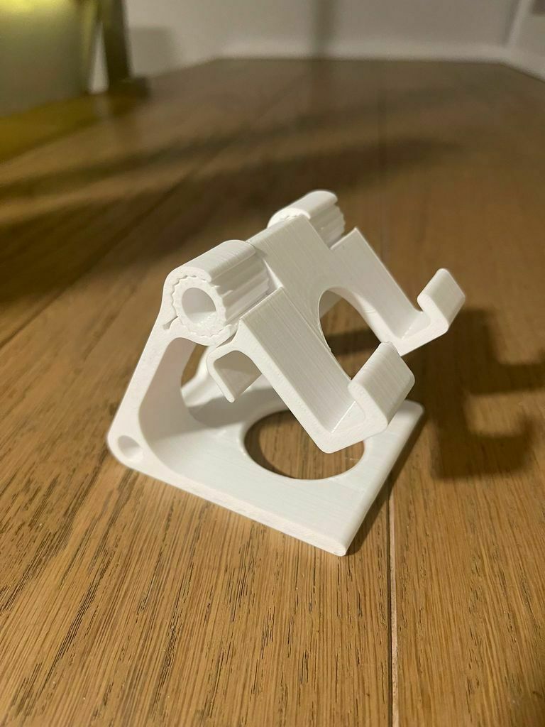 Free 3D file adjustable Phone Stand print in place 📞・3D print design to ...