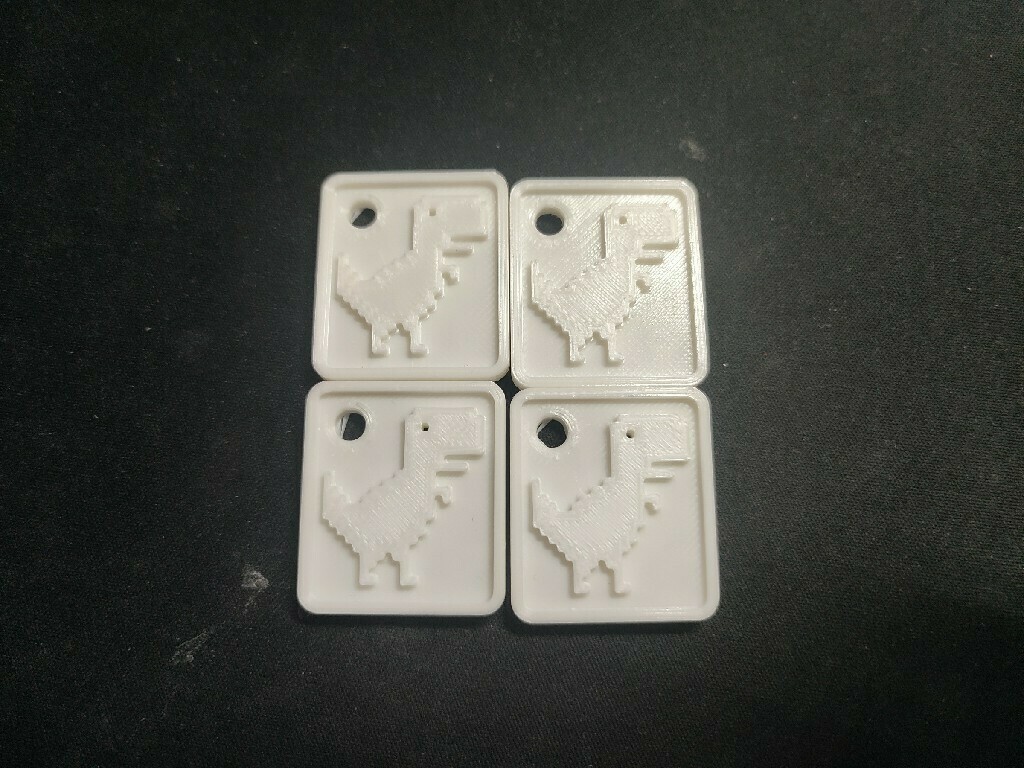 Free 3D file Chrome TRex Key ring・Model to download and 3D print・Cults