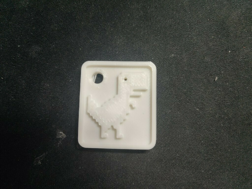 Free 3D file Chrome TRex Key ring・Model to download and 3D print・Cults