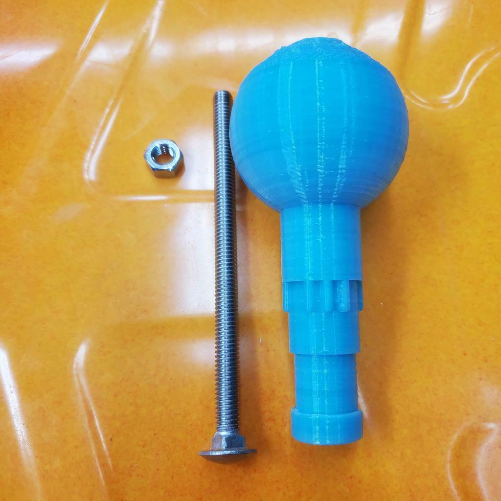 Free 3D file Ramm ball 2 1/4 Railblaza and Scotty mounts・3D print