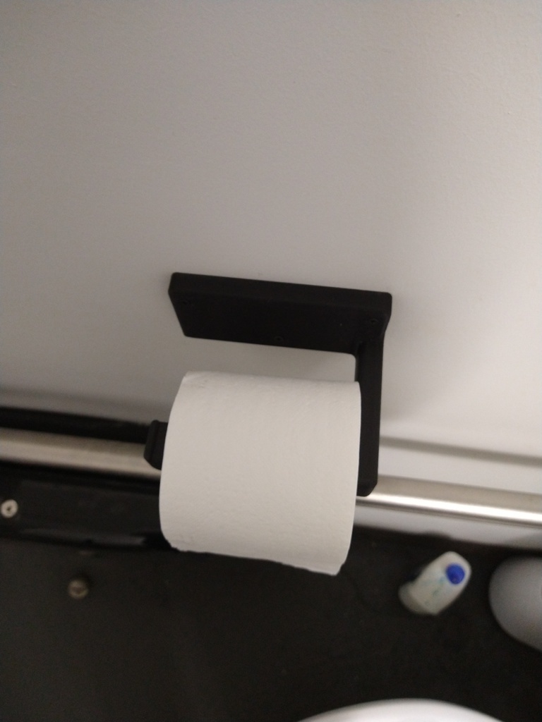 Free 3D file Simple Toilet Paper Dispenser・3D printing template to