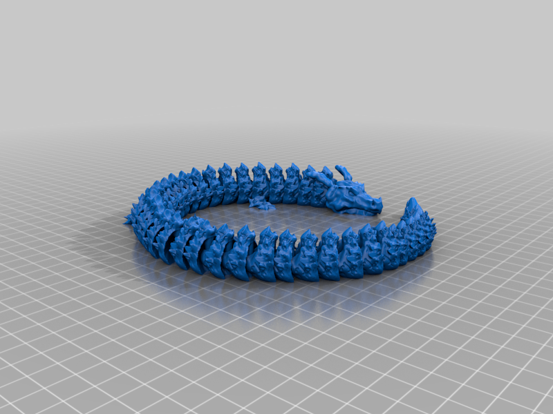 Free 3D file movable dragon 🐉・3D printing idea to download・Cults