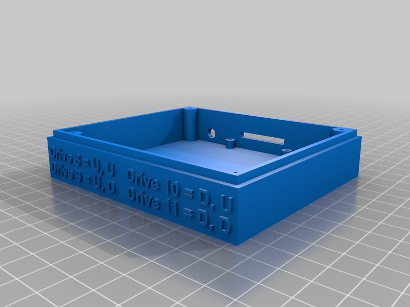 Custodia per cartuccia Commodore compatibile stampata in 3D per la cartuccia Ultracart 128 - Italia Custodia per cartuccia Commodore compatibile stampata in 3D per la cartuccia Ultracart 128 - Italia