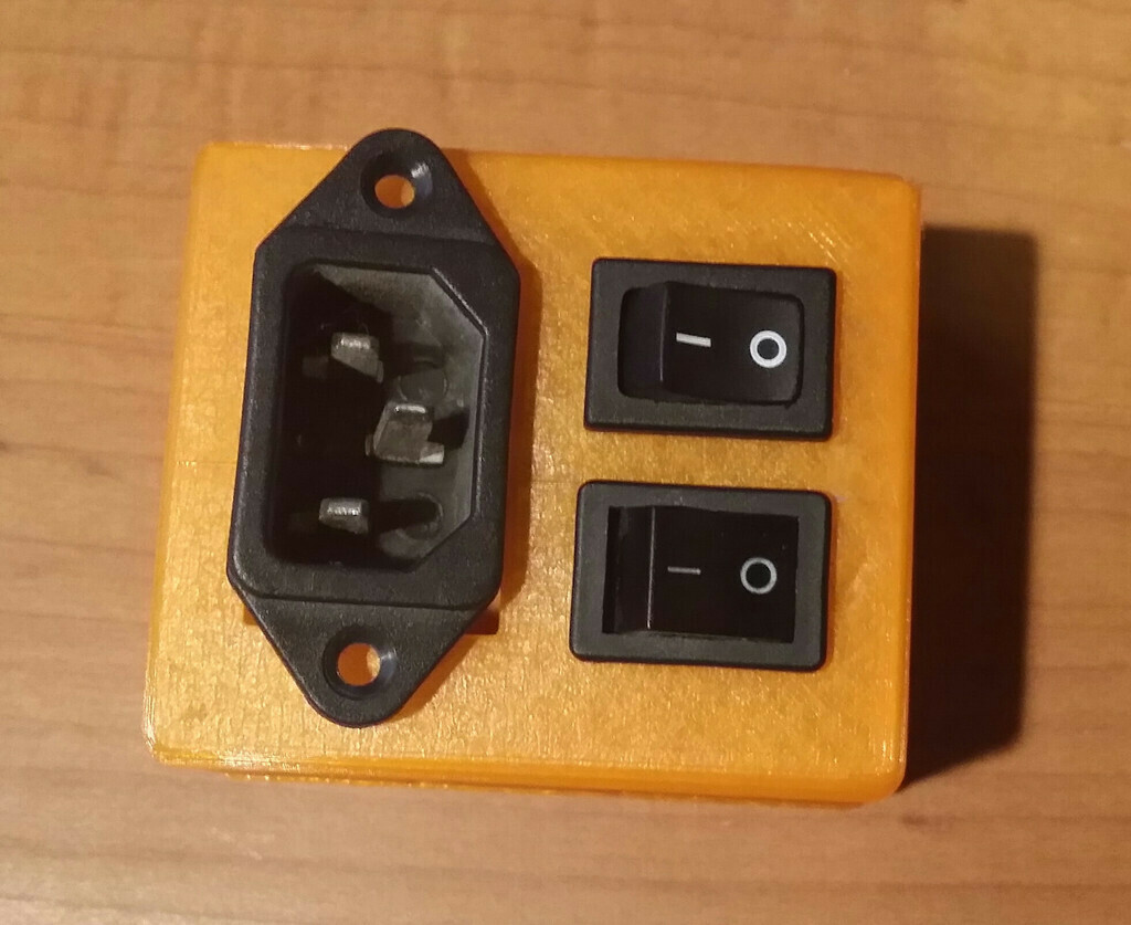 Free 3D file 3uP Power Jack & Switch Box・3D printer model to download・Cults
