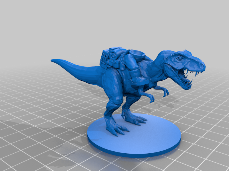 Free 3D file dino rider boyz 🦖・3D print design to download・Cults