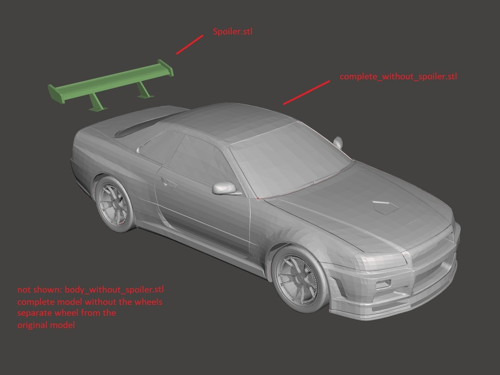 Free 3D file Spare & Easy Printing Car Parts 🚗・3D printable object to