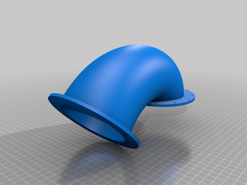 Free 3D file Dust Collector Swing Arm Joint・3D printer model to