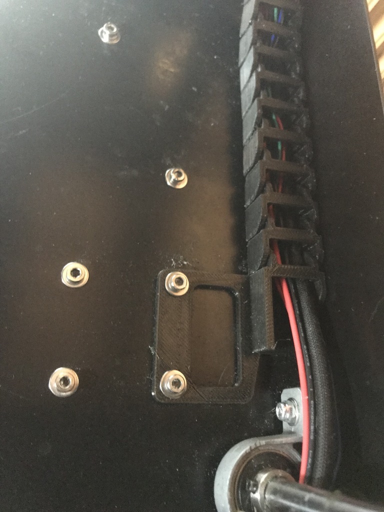 Free 3D file Stepper cooling and chain mount for X-axis cable chain・3D ...