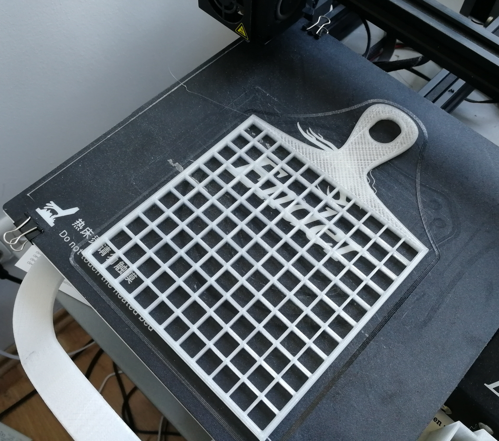 Free 3D file Paint Grid 13x13 cm Abstreifgitter 🎨・3D print design to