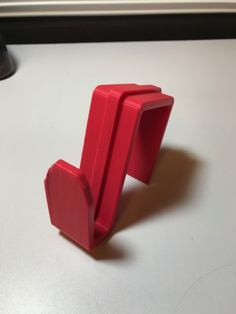 Free 3D file 2 inch Partition Coat Hook (Cubicle) 🧥・3D printable object