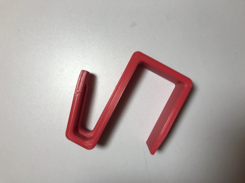 Free 3D file 2 inch Partition Coat Hook (Cubicle) 🧥・3D printable object