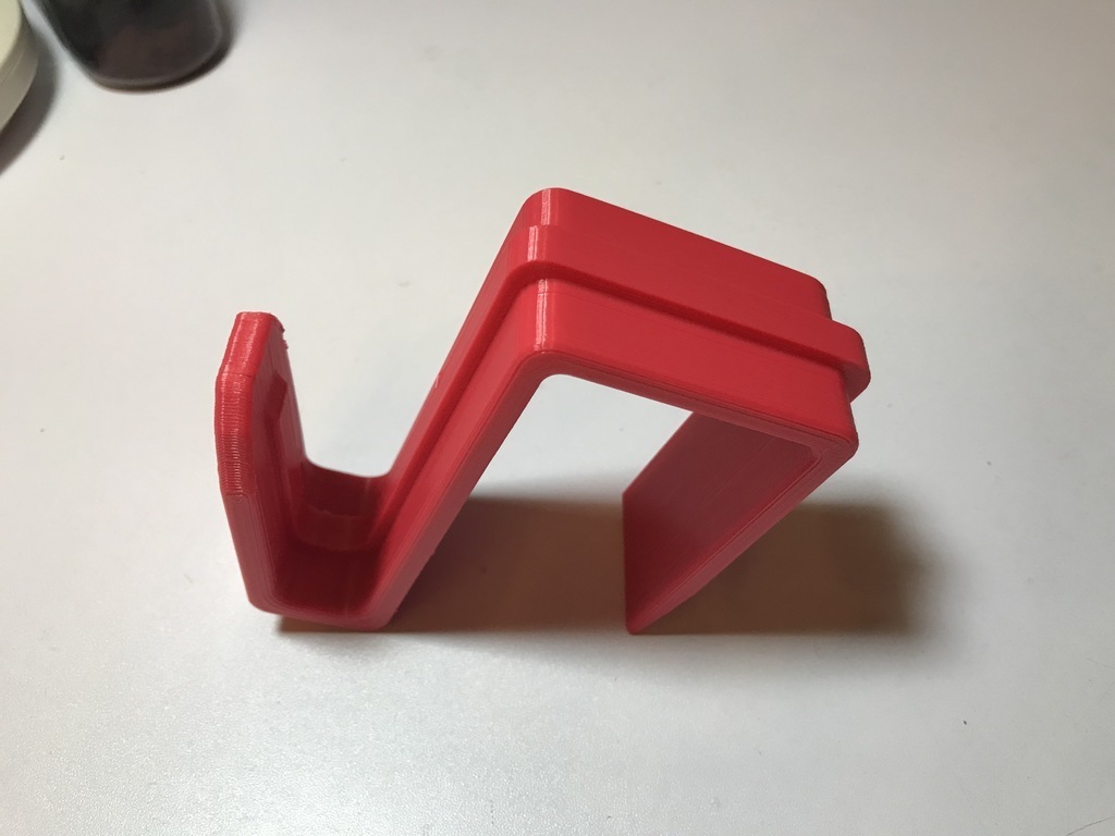 Free 3D file 2 inch Partition Coat Hook (Cubicle) 🧥・3D printable object