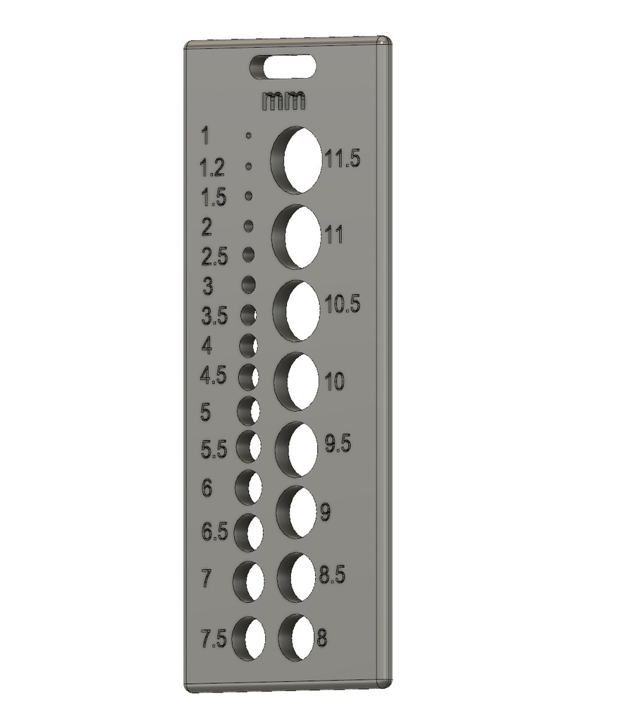 Free 3D file Drilling Tool, Metric Hole, 23 Holes 🕳️・Model to download ...