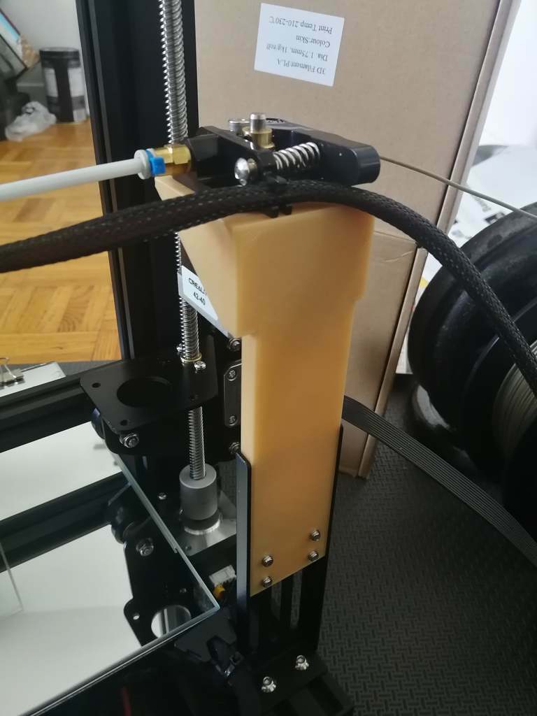 Free 3D file Ender 3 extruder fixed height relocator・3D print model to
