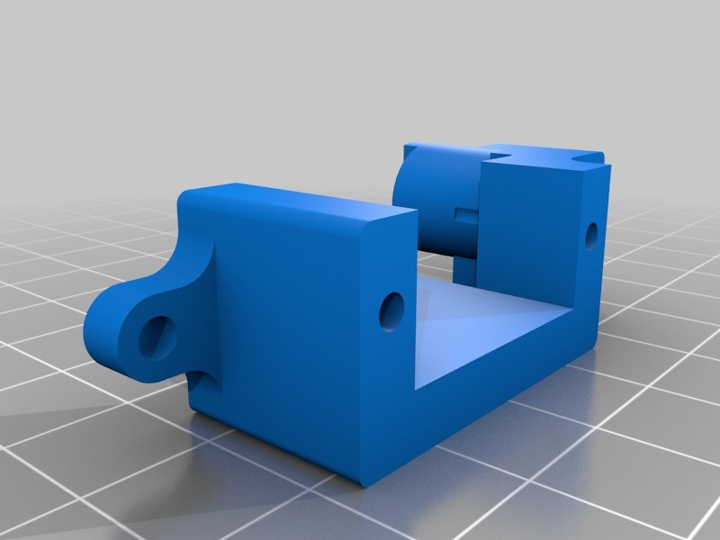 Free 3D file servo mount RR turnout・3D printer design to download・Cults