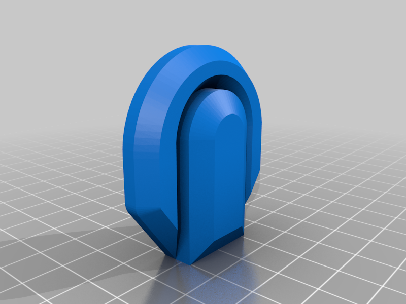 Free 3D file Mandalorian Helmet Pieces fit Ender 3 (Ear Caps)・Model