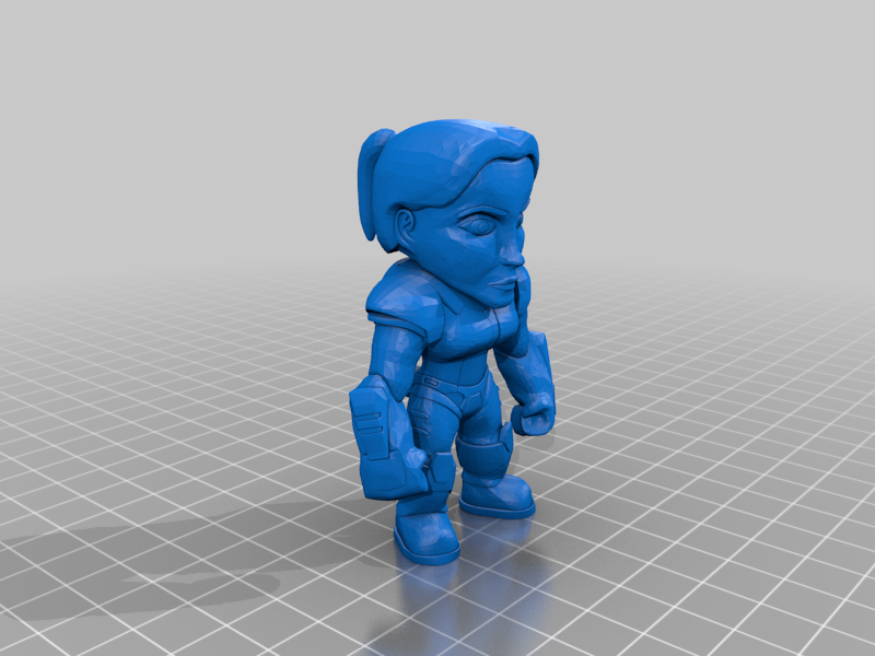 Free STL file Athena | Mini-figure ♀️・3D printable model to download・Cults