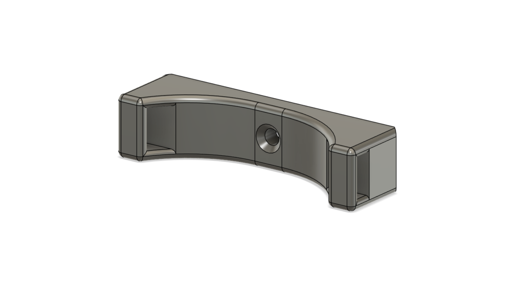 Free 3D file Under desk Velcro Bracket Cable Management 🔌・Design to