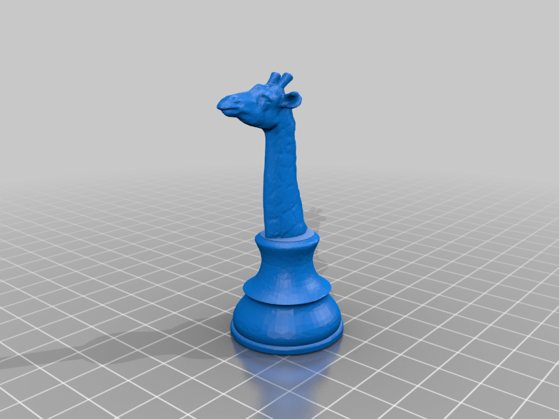 Free 3D file chess giraffe ♟️・3D printable object to download・Cults