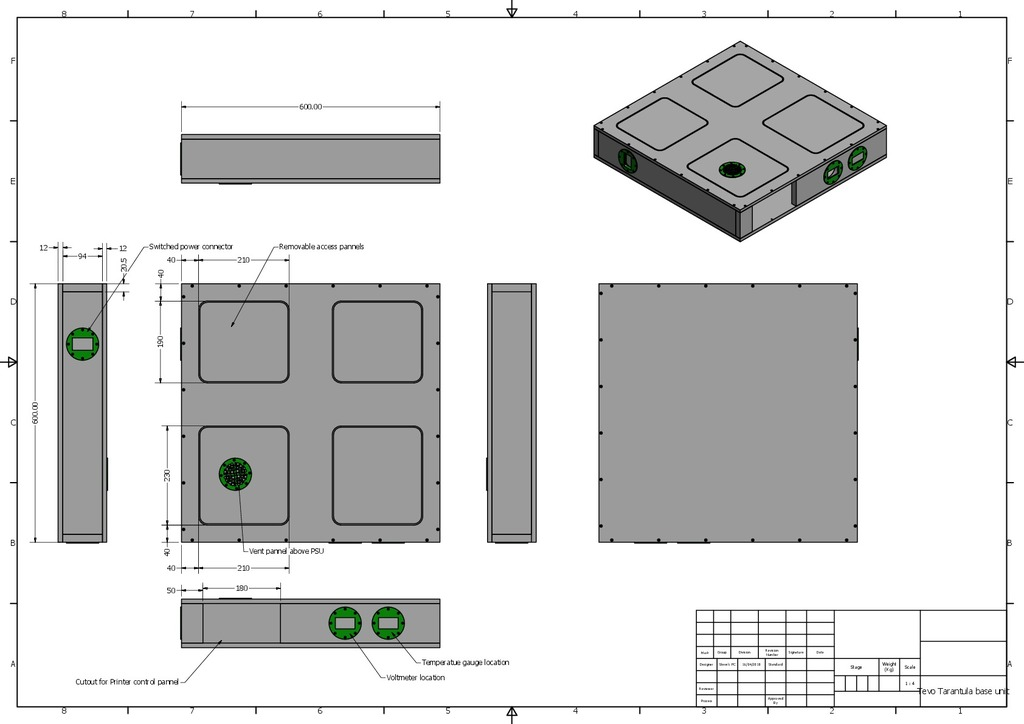Free 3D file Tevo Tarantula 3D Printer Upgraded Base Unit・Object to download and to 3D print・Cults