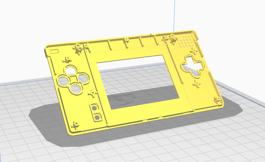 Archivo 3D gratuito Gameboy Macro (DS Mod) 4 Botones・Design para ...