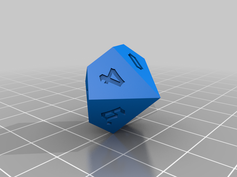 Free 3D file RPG Dice Set・3D printable object to download・Cults