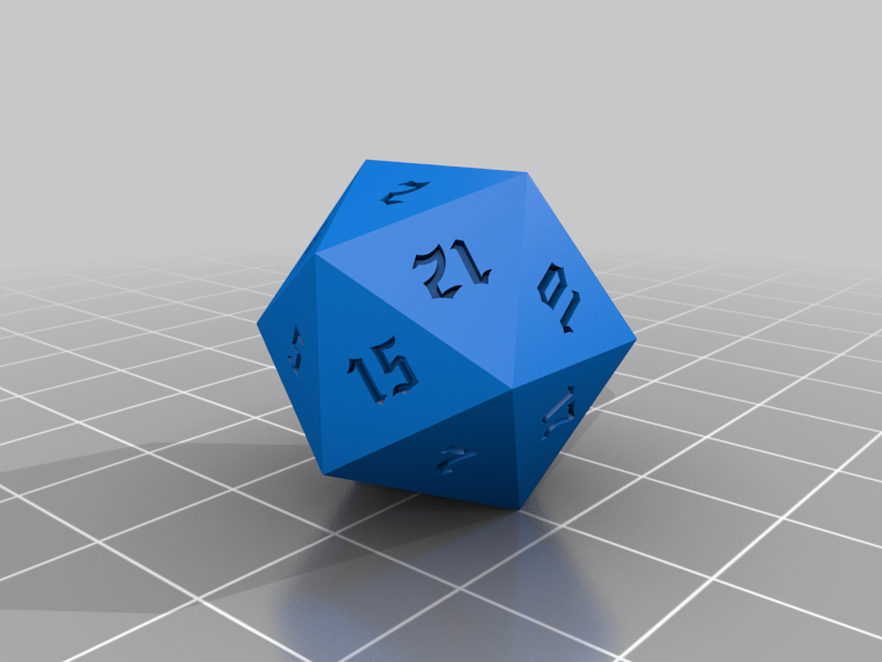 Free 3D file RPG Dice Set・3D printable object to download・Cults
