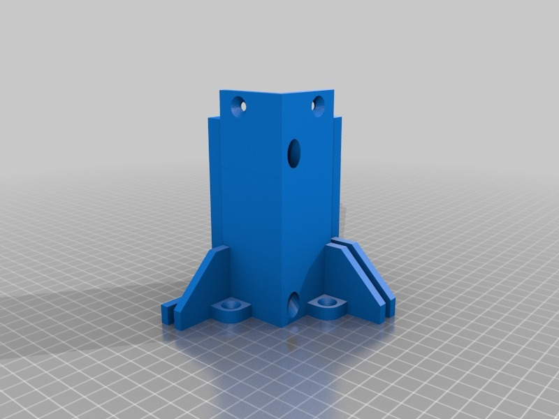 Free 3D file Lack table riser with wire passage.・3D printer design to ...