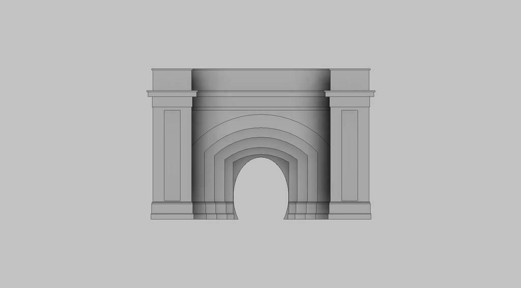 Descargar archivo 3D gratis Tunnel Portal Aachen Buschtunnel・Modelo