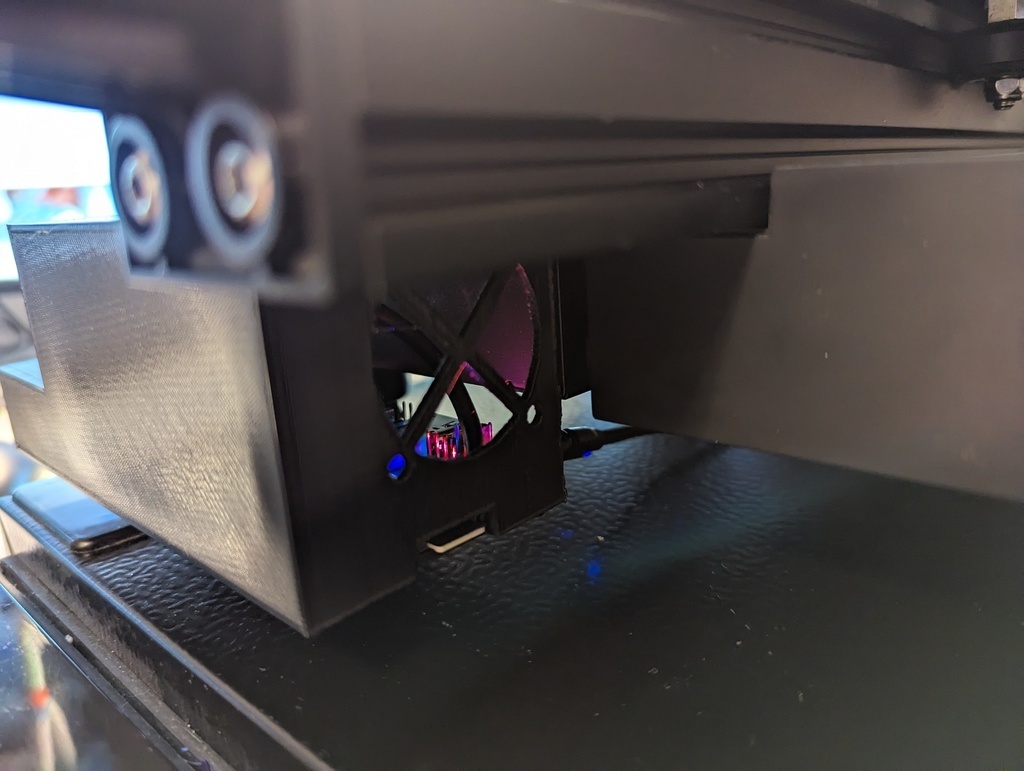 Free 3D file Ender 3 v2 neo front USB cover and Pi case 💾・3D printer ...