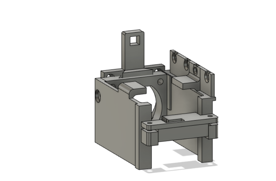 Free 3D file A8 Heatend vibration reduction mount・3D print design to